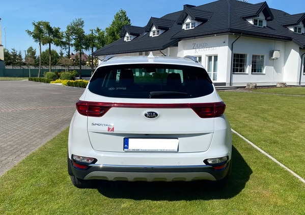 Kia Sportage cena 85800 przebieg: 55000, rok produkcji 2020 z Siedliszcze małe 46